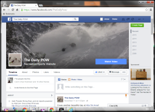 The Daily POW Facebook Screengrab